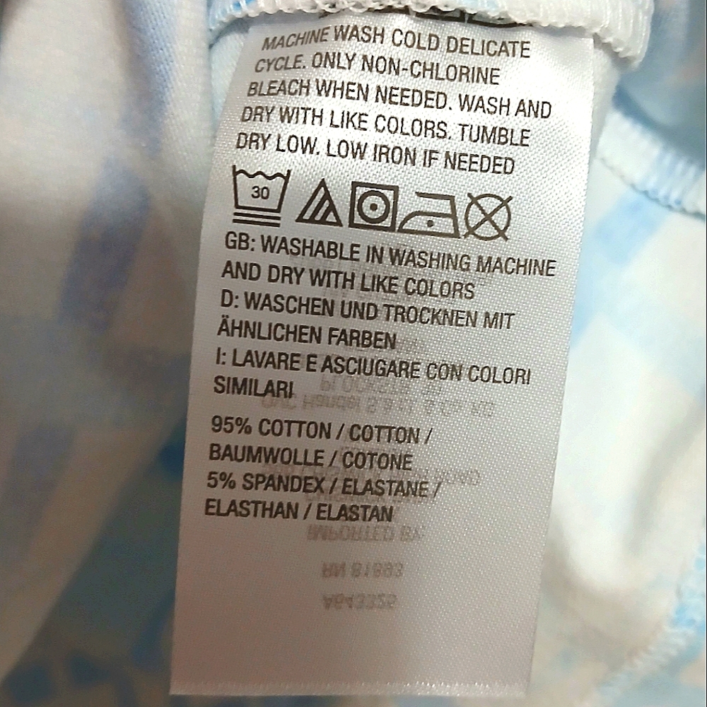 Denim & Co. Women's Blue Plaid Sleeveless Top - Picture 6 of 6